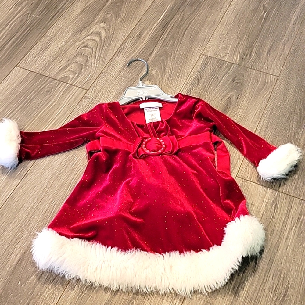 Bonnie baby Christmas dress